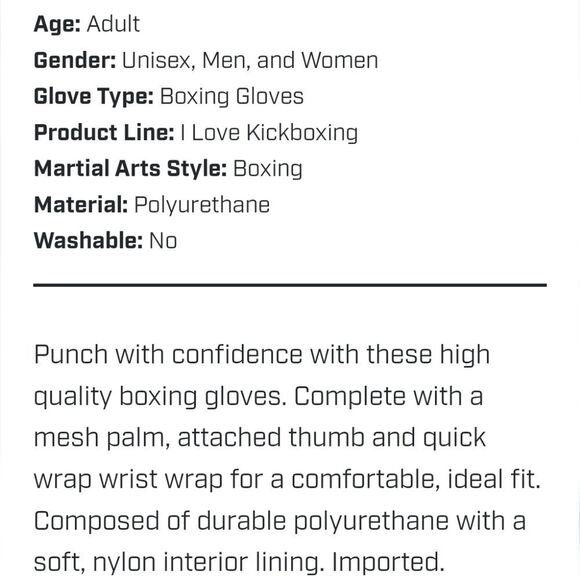 Century Martial Arts Pink Boxing Gloves - Picture 2 of 4